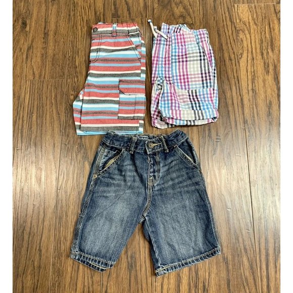 Boys Shorts LOT OF 9 Size 4 Polo Childrens Place Gymboree Levi's Cat & Jack - Picture 4 of 4